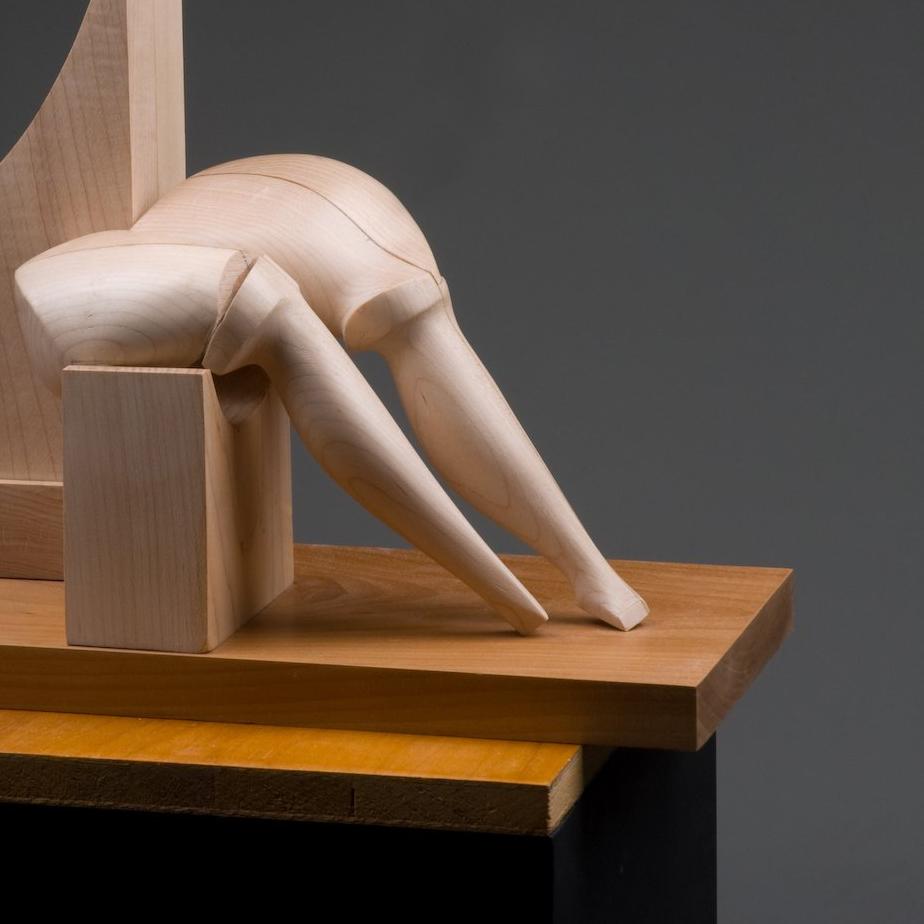 Spectator - Contemporary Sculpture by Philip John Evett