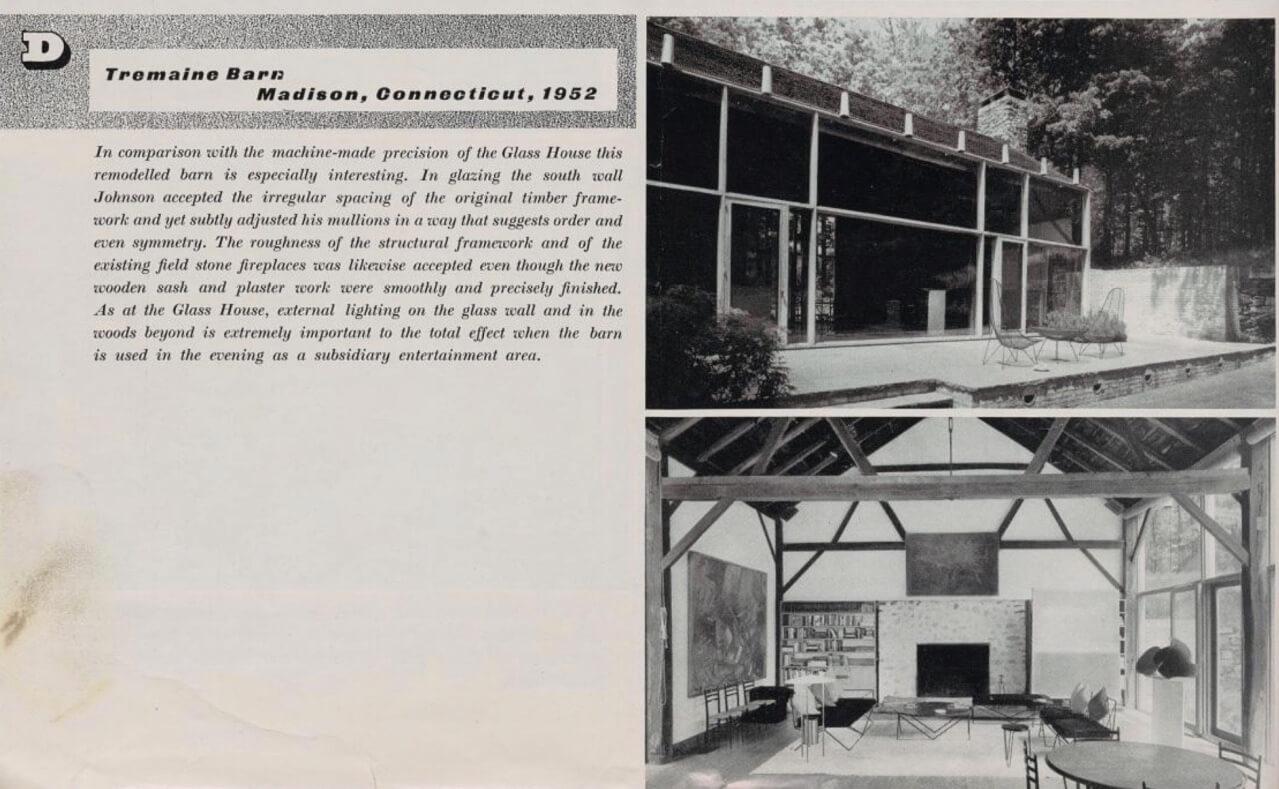 Ilot de cuisine Philip Johnson provenant de la grange de The Tremaine House (1952) 13