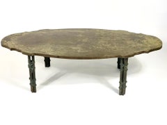Table basse « Boucher » en bronze de Philip & Kelvin Laverne