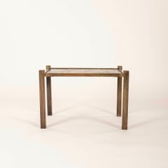 Philip & Kelvin LaVerne Bronze Side End Table