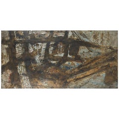 Philip & Kelvin Laverne Bronze Wall Plaque, "Golden Harvest", 1960s