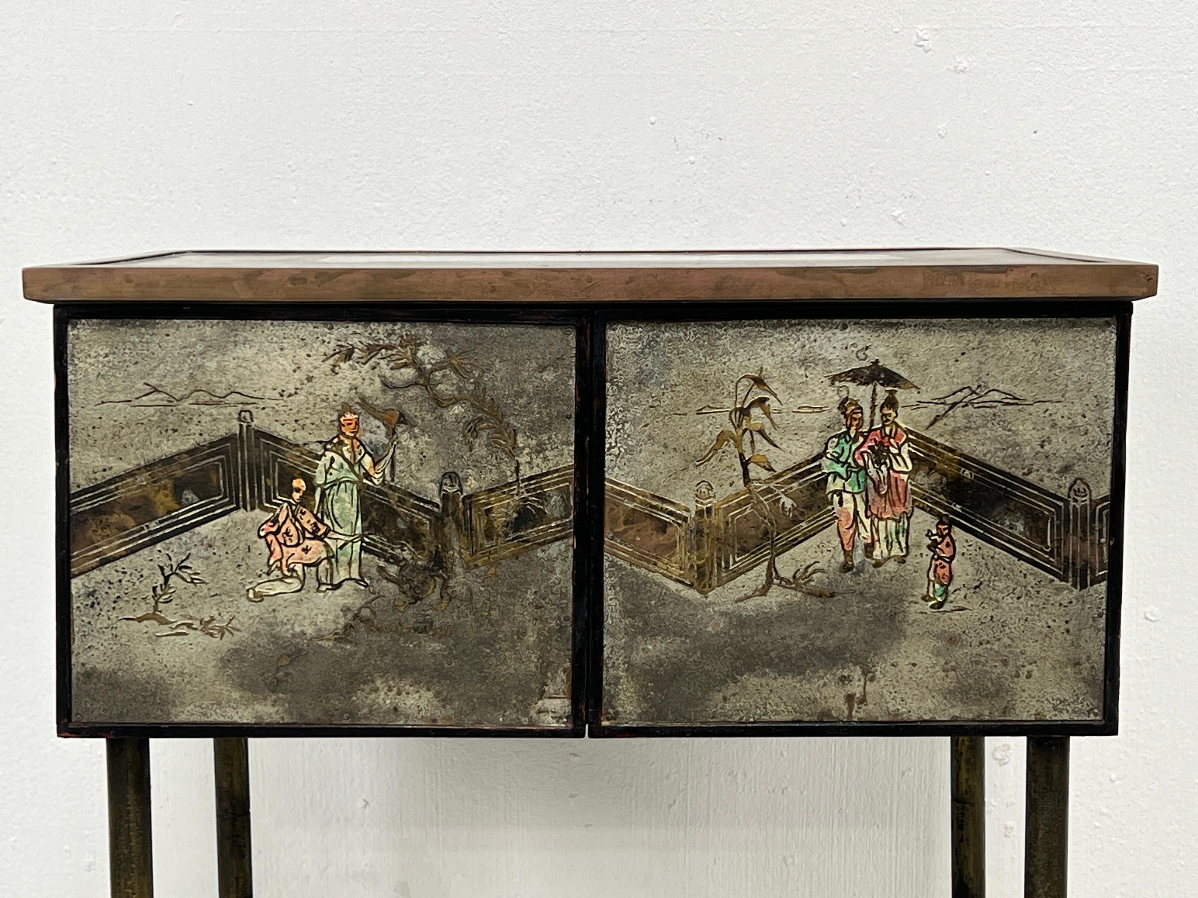 Bronze Cabinet Philip & Kelvin Laverne en vente
