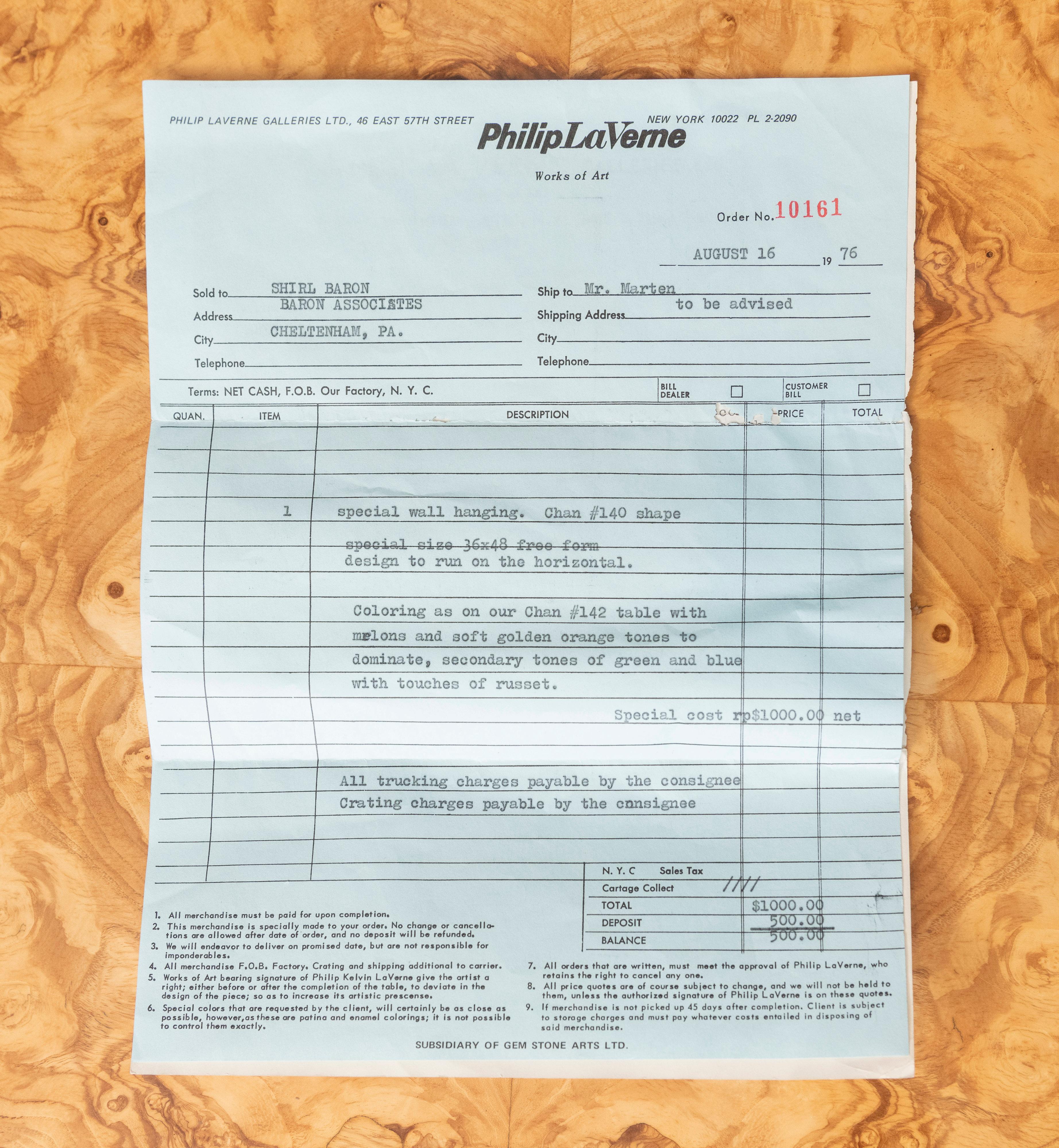 Philip & Kelvin LaVerne Chan Wandbehang im Angebot 3