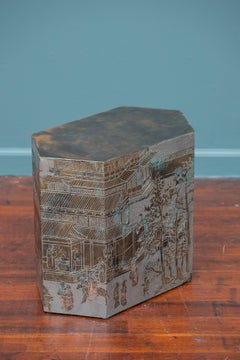 Philip & Kelvin LaVerne "Lo-Ta Hexagonal Cube" Beistelltisch