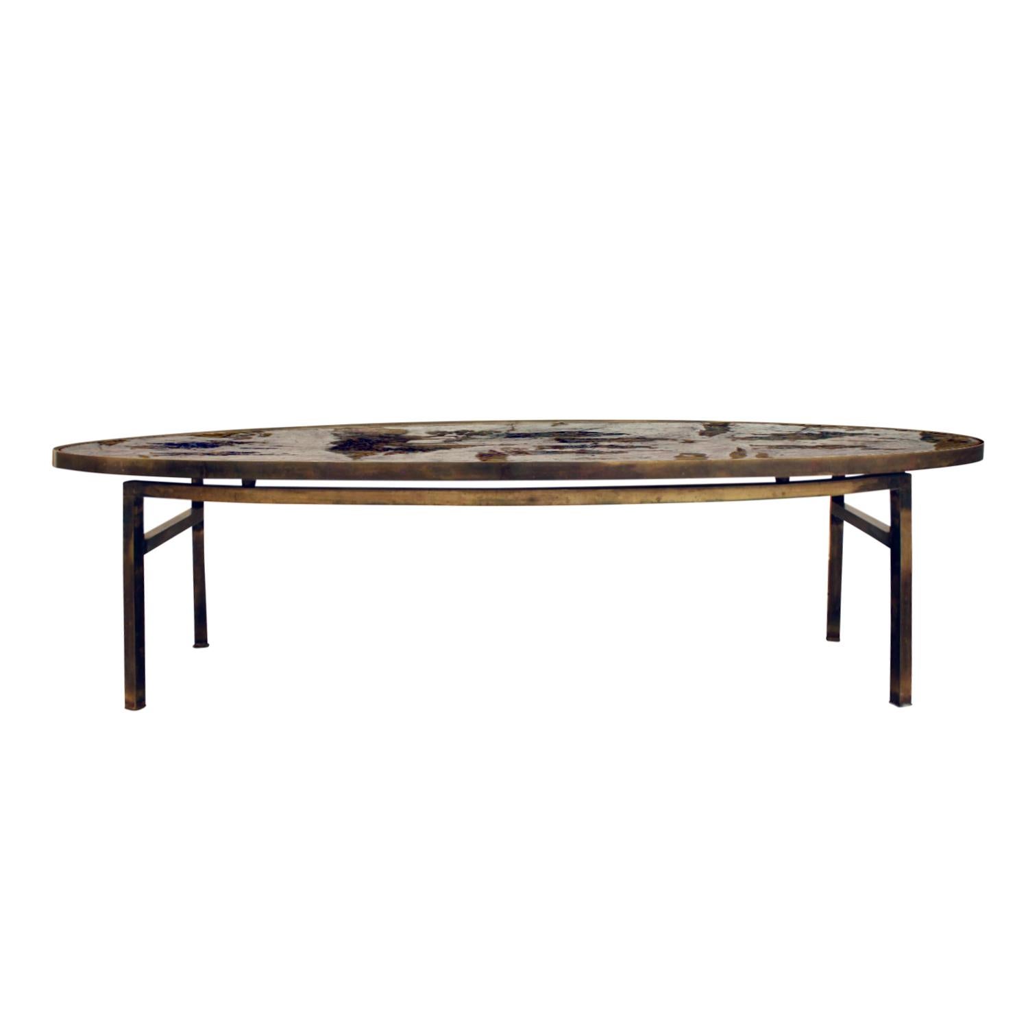 Modern Philip and Kelvin Laverne 'Ming #133' Coffee Table, 1960s