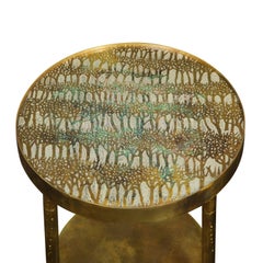 Philip & Kelvin Laverne Rare "Eternal Forest Tea Table" 1960s 'Signed' (signé)