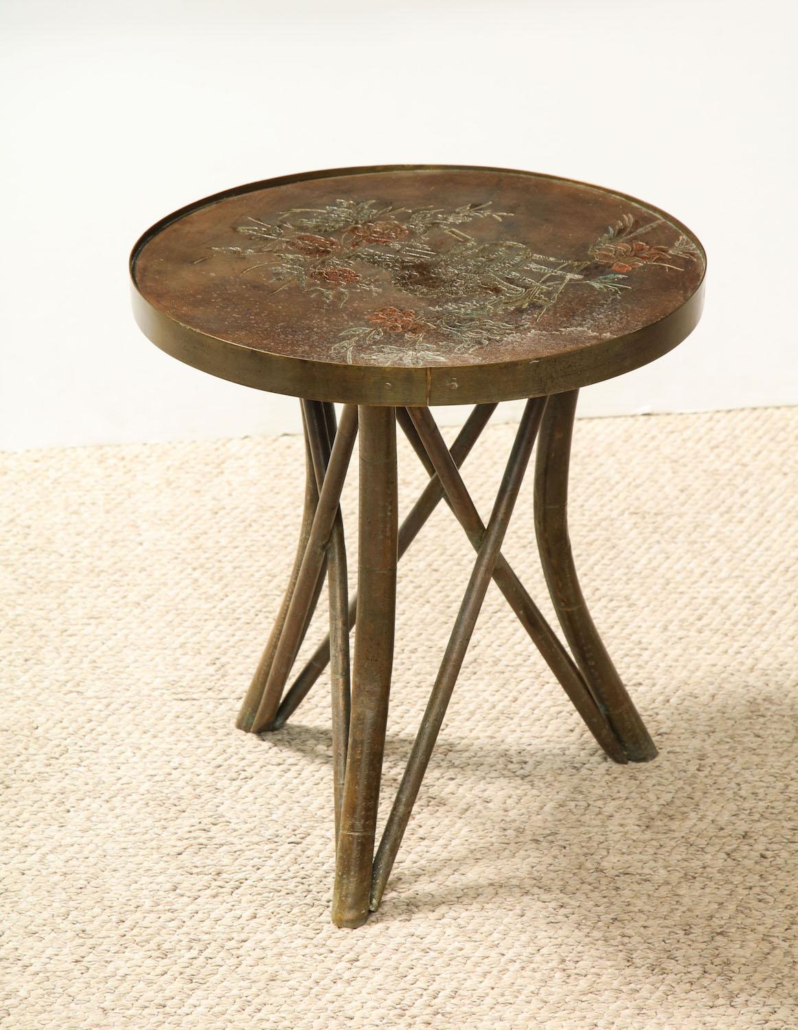 Mid-Century Modern Philip and Kelvin LaVerne Side Table