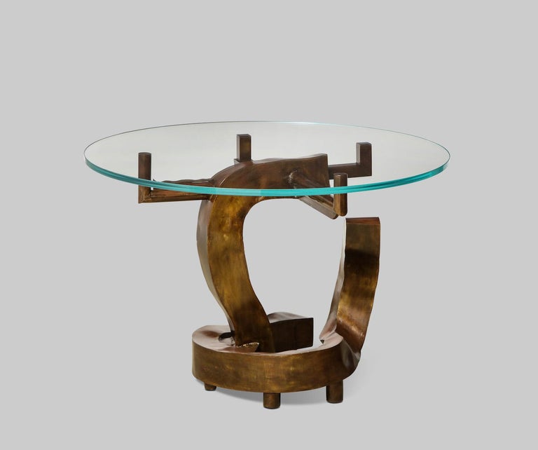 Mid-Century Modern Philip & Kelvin LaVerne Table For Sale