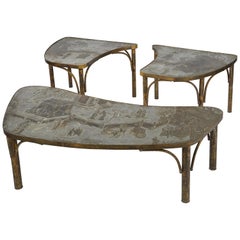 Philip & Kelvin LaVerne Tao Coffee Table and End Table Set