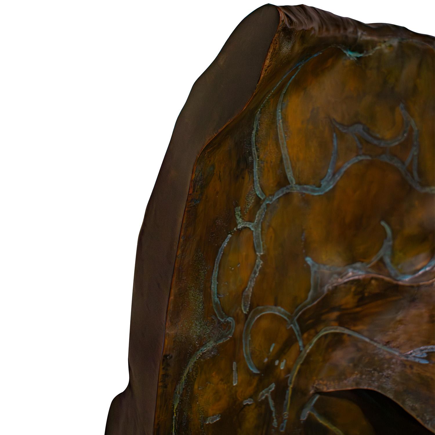 Philip & Kelvin LaVerne Einzigartige & wichtige weibliche Akt-Skulptur 1970er Jahre (signiert) (Handgefertigt) im Angebot