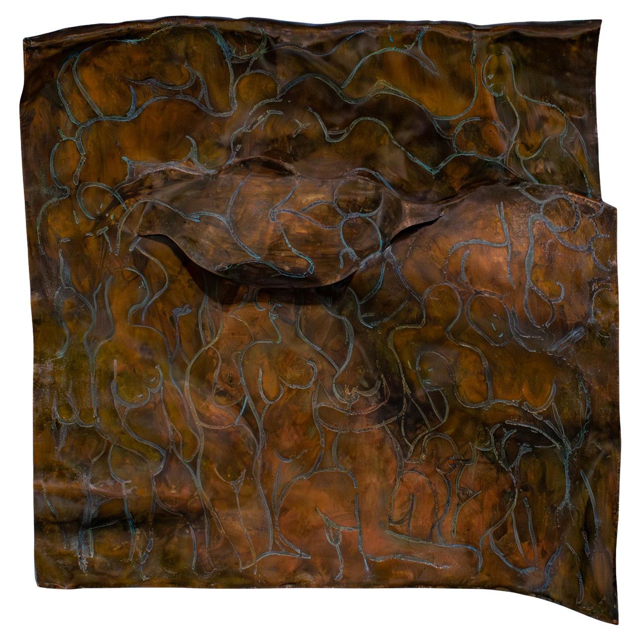 Philip 
Kelvin LaVerne Unique 
Important Female Nudes Sculpture 1970s (Signed)