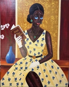 Queen in Me, Acrylic on Canvas, 150 x 120 cm, Contemporary Art