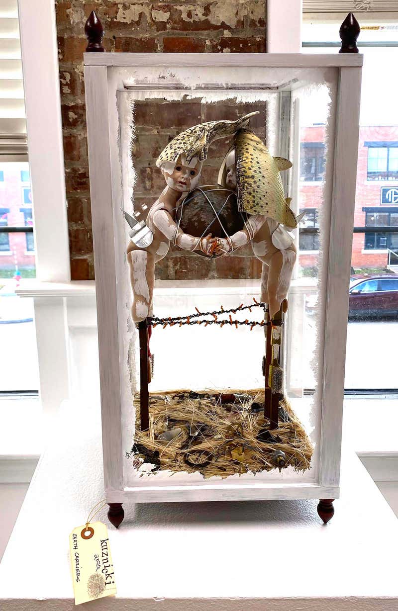 Philip Kuznicki - Surreal Contemporary Figurative Mixed-Media Sculpture ...