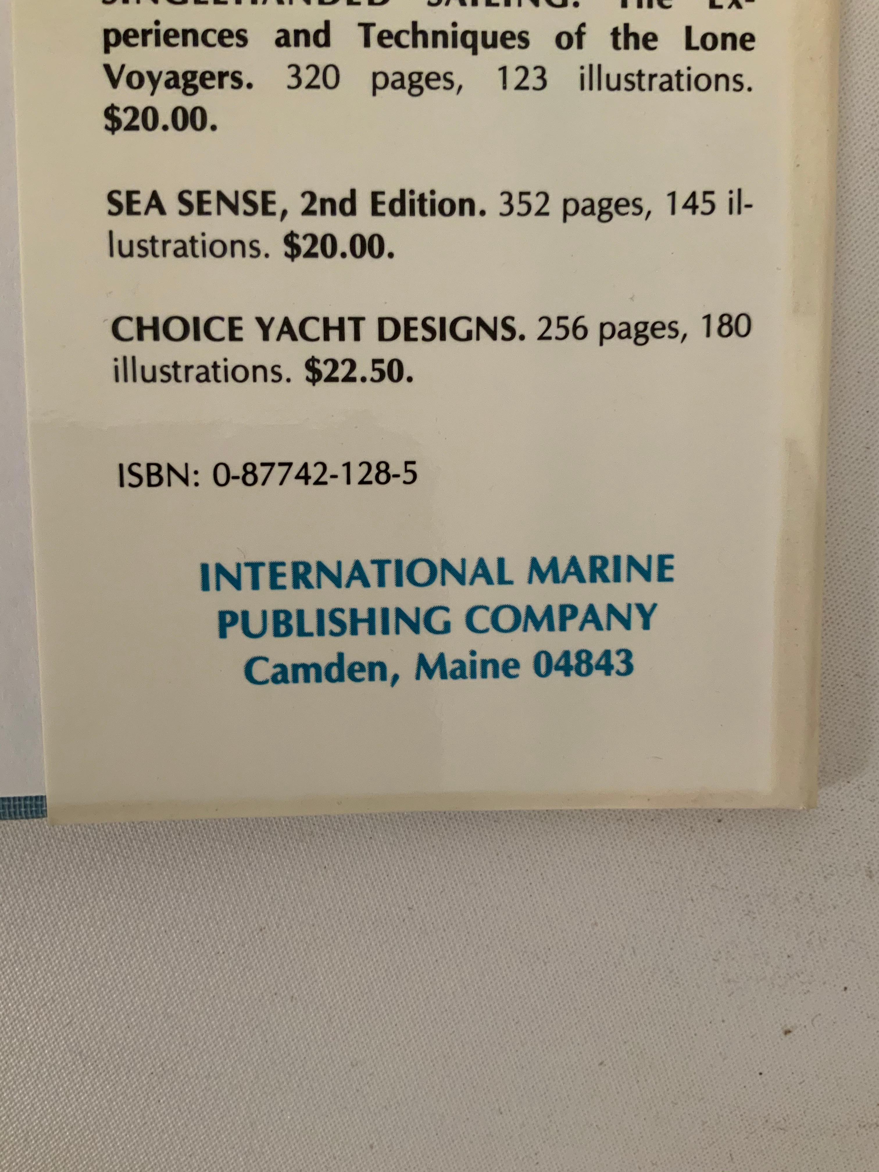 Philip L. Rhodes and His Yacht Designs Hard Cover Book, 1981 In Good Condition In Garnerville, NY