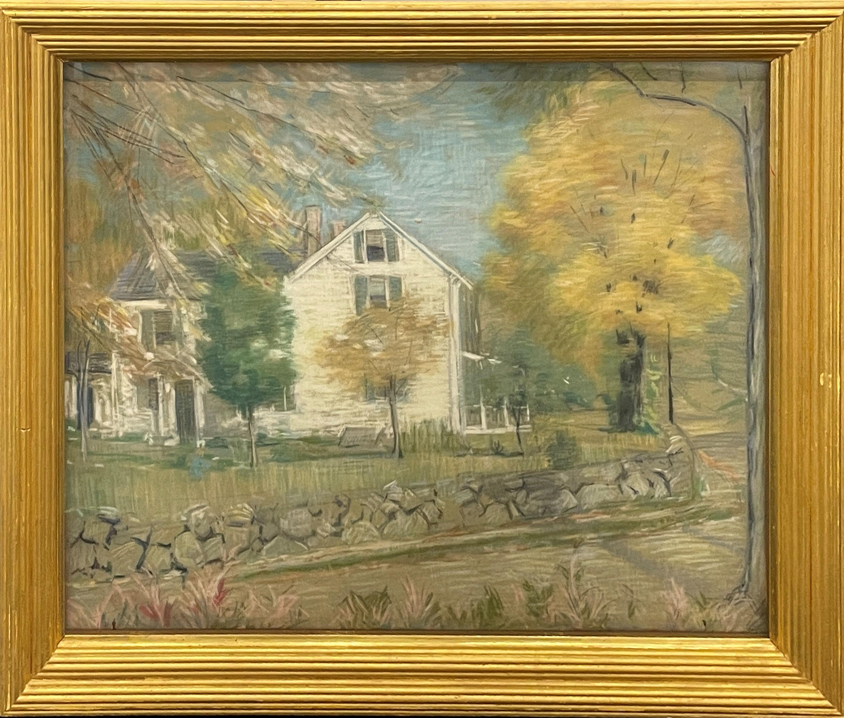 Philip Leslie Hale
New England Autumn, 1910
Pastel on canvas
25 x 30 inches

Provenance:
Estate of the artist
Sotheby's New York, American Paintings, Drawings and Sculpture, May 24, 1990, Lot 125
R. Anne McCarthy
Rose Art Museum, Waltham,