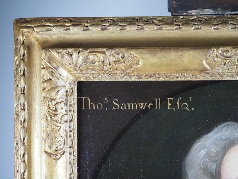 Portrait of Thomas Samwell of Upton For Sale 3