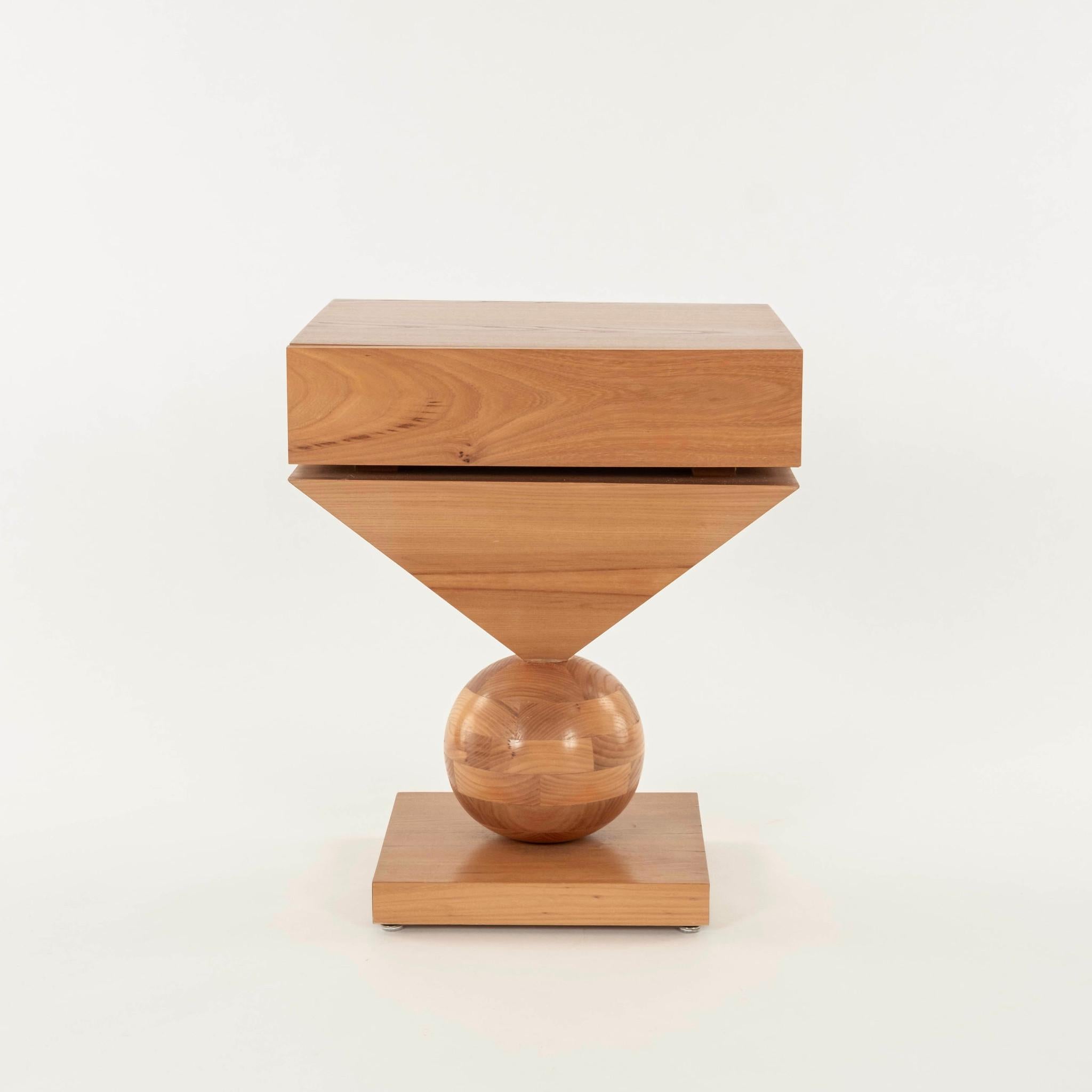 20th Century Philip Michael Wolfson Memphis Bauhaus Style Occasional Table For Sale