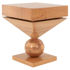 Retro Philip Michael Wolfson Memphis Bauhaus Style Occasional Table