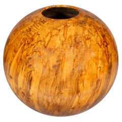 Vase en érable argenté Spalted Philip Moulthrop