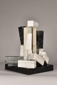 "Untitled," Philip Pavia, Marble Abstract Sculpture, The Irascibles, New York