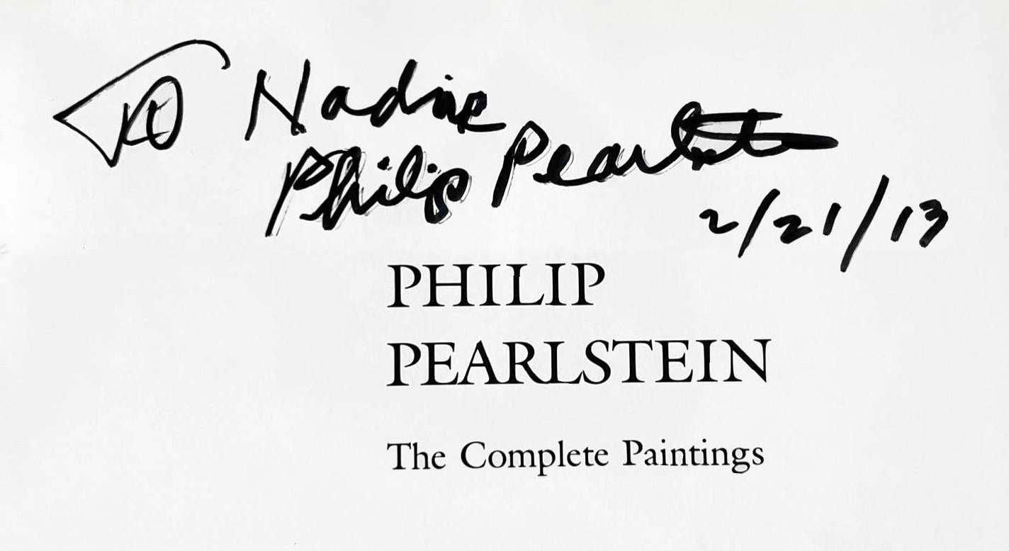 Monographie: The Complete Paintings (Hand signiert, beschriftet von Philip Pearlstein) im Angebot 2