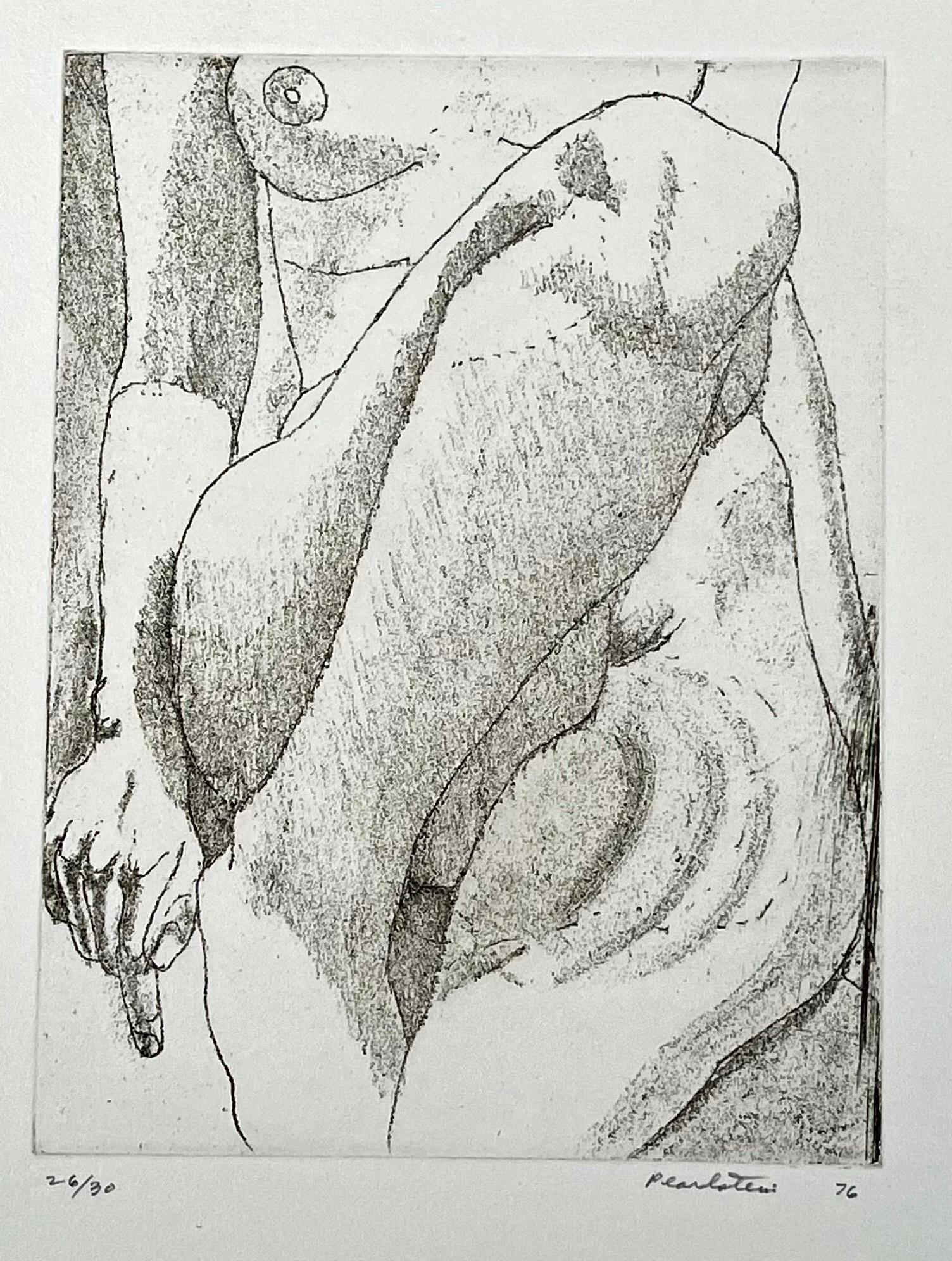 Nude Print Philip Pearlstein - NUDE