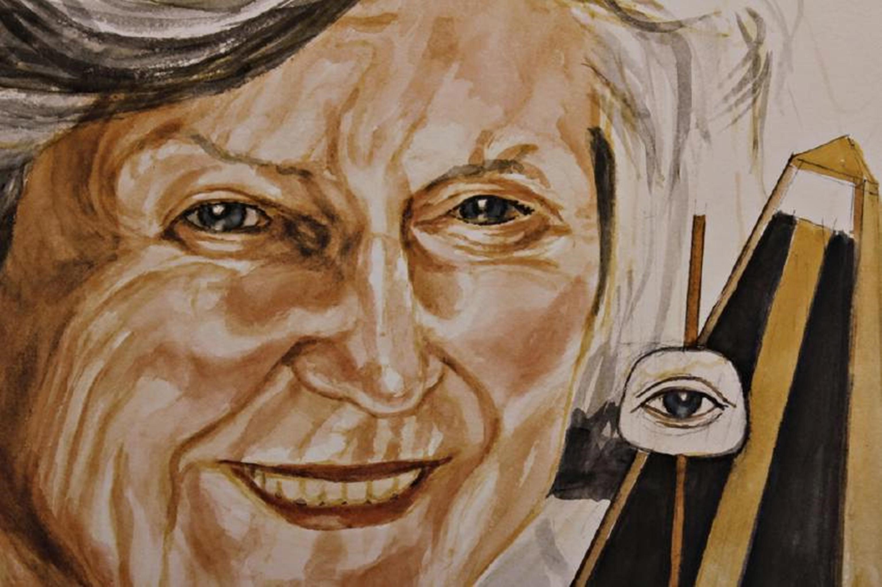 Olga Hirshhorn is 90, by world top realist artist, the late Philip Pearlstein For Sale 1