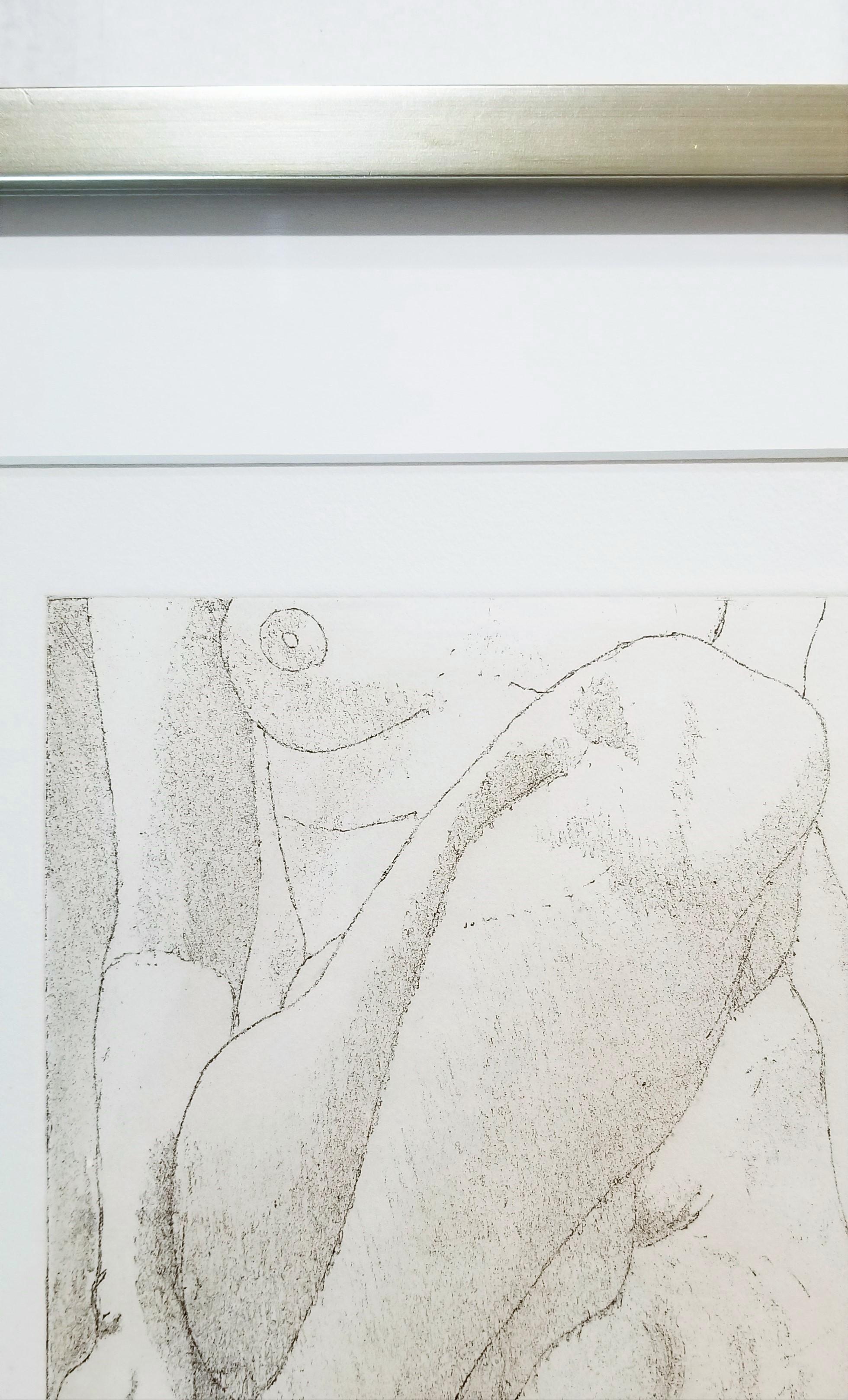 Small Nude /// Philip Pearlstein Etching Figurative Female Post-War New York Art For Sale 9