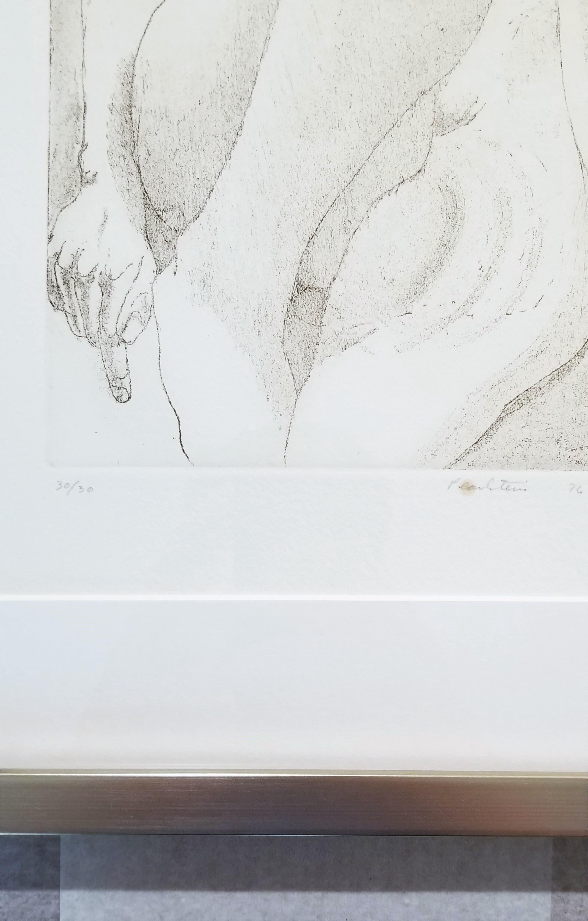 Small Nude /// Philip Pearlstein Etching Figurative Female Post-War New York Art For Sale 10