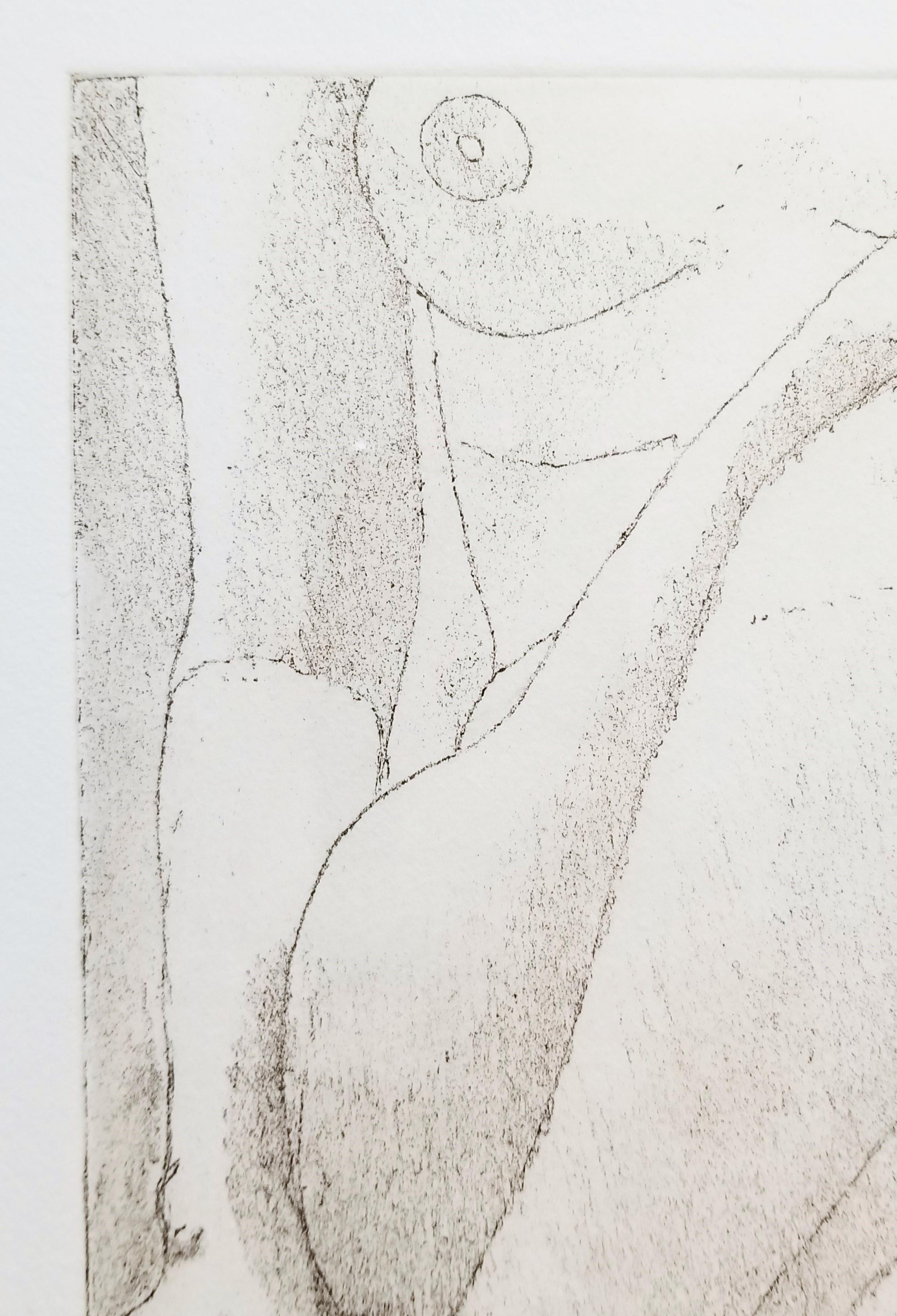 Small Nude /// Philip Pearlstein Etching Figurative Female Post-War New York Art For Sale 12