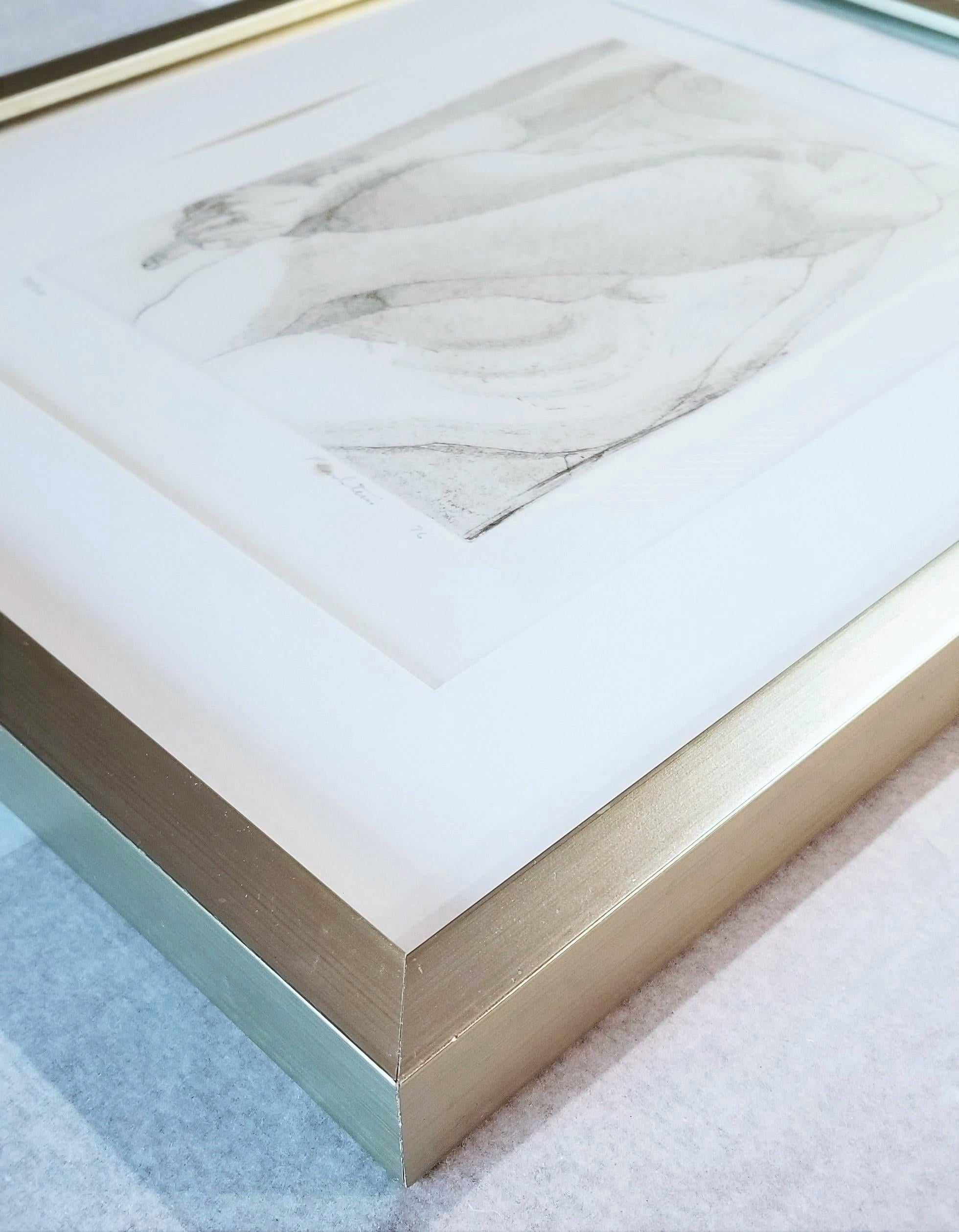 Petit nu /// Philip Pearlstein, gravure figurative féminine d'après-guerre, New York Art en vente 17