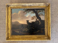 Landscape with goats
