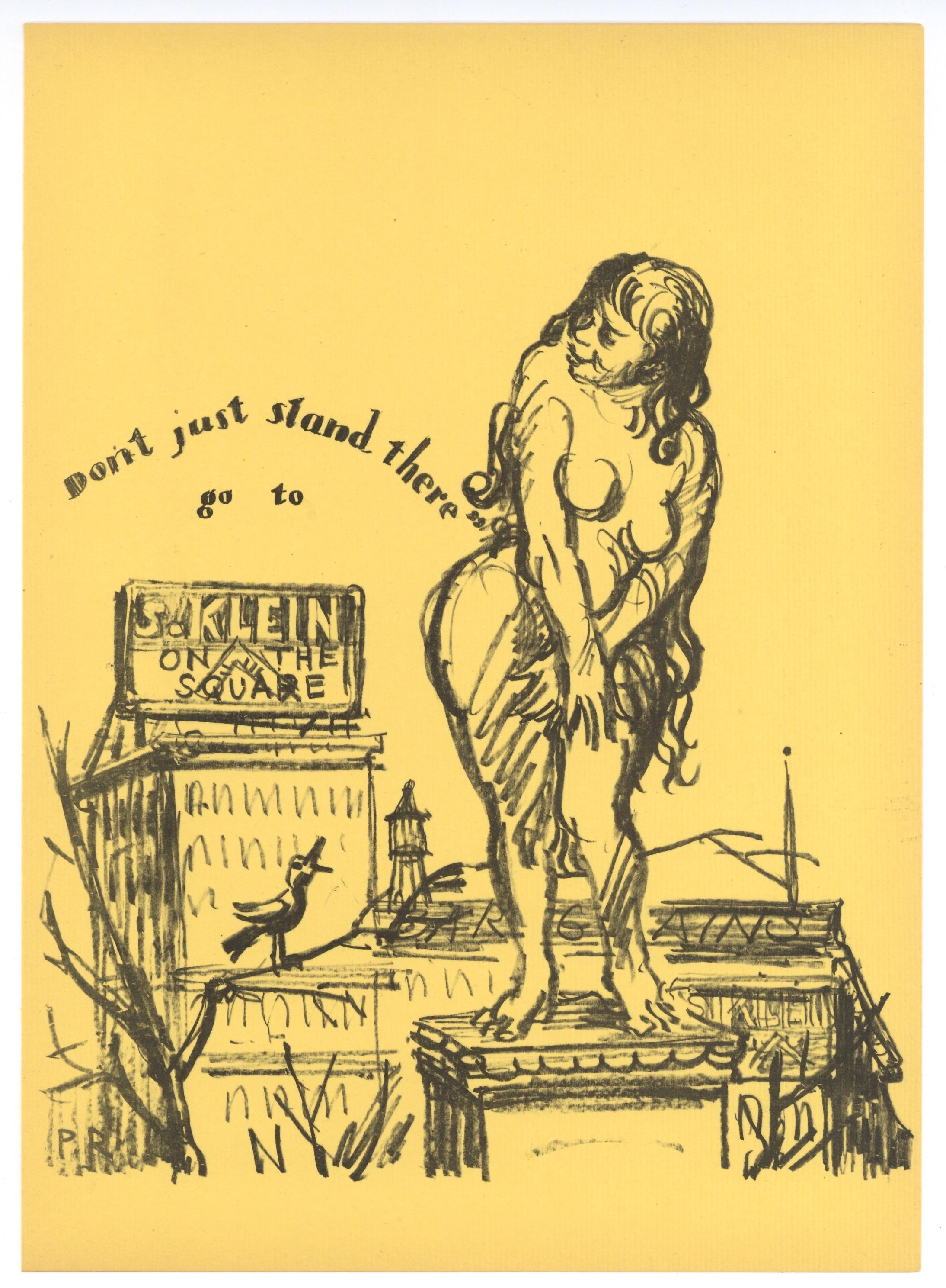 original lithograph - Print di Philip Reisman