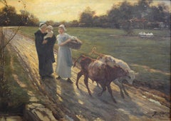 Maids on a Country Road