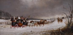 Pair of 19th Century coaching scenes