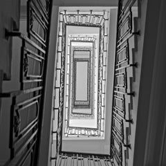CLASSIC - CONTEMPORARY PHOTOGRAPHY - COLOUR PHOTOGRAPH - STAIRCASE