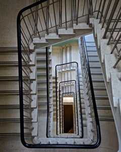 DECO-RATIVE STAIRCASE - CONTEMPORARY COLOUR PHOTOGRAPH BY PHILIP SHALAM