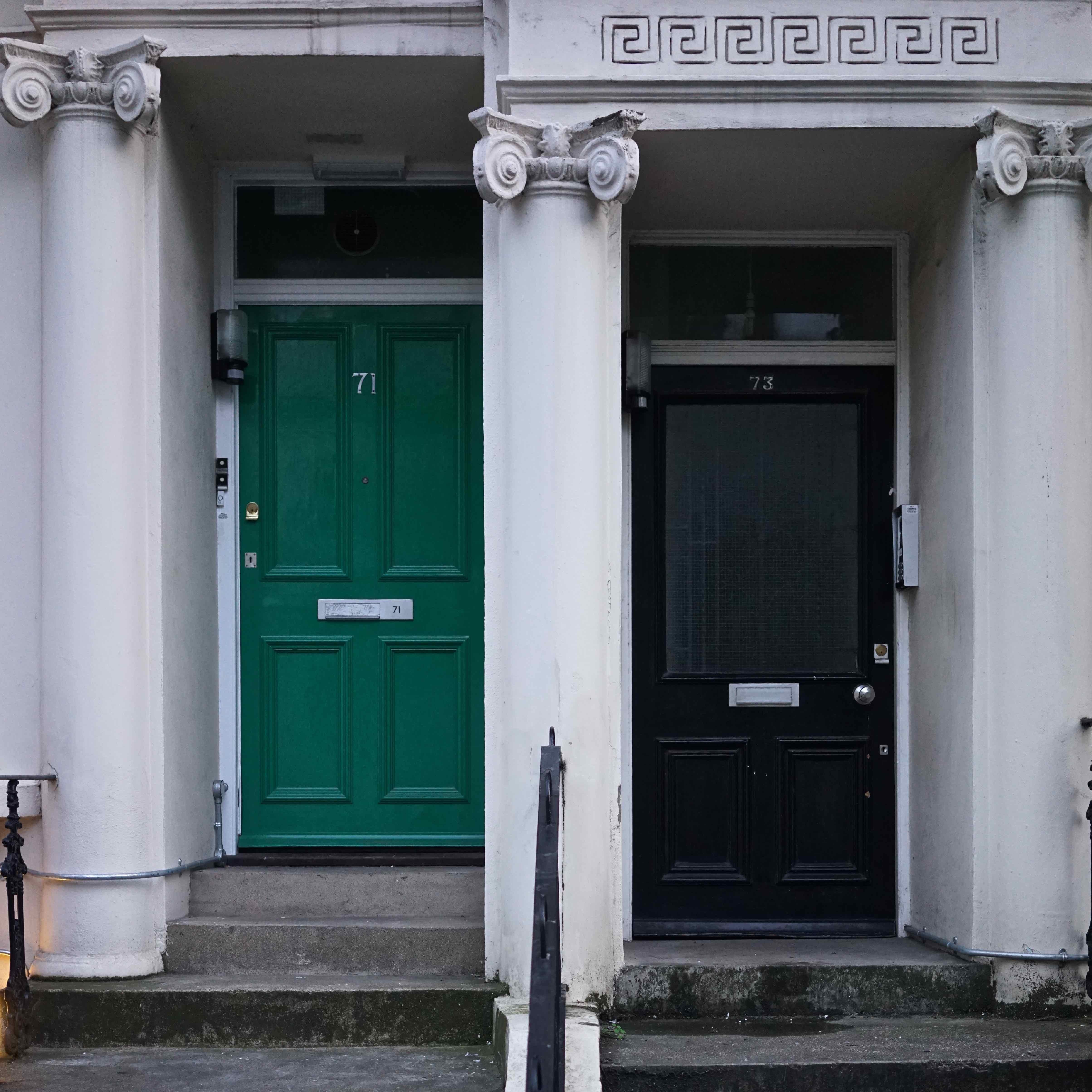 LONDON DOUBLE DOORS - 12 INDIVIDUAL PHOTOS - BY PHOTOGRAPHER PHILIP SHALAM  For Sale 1