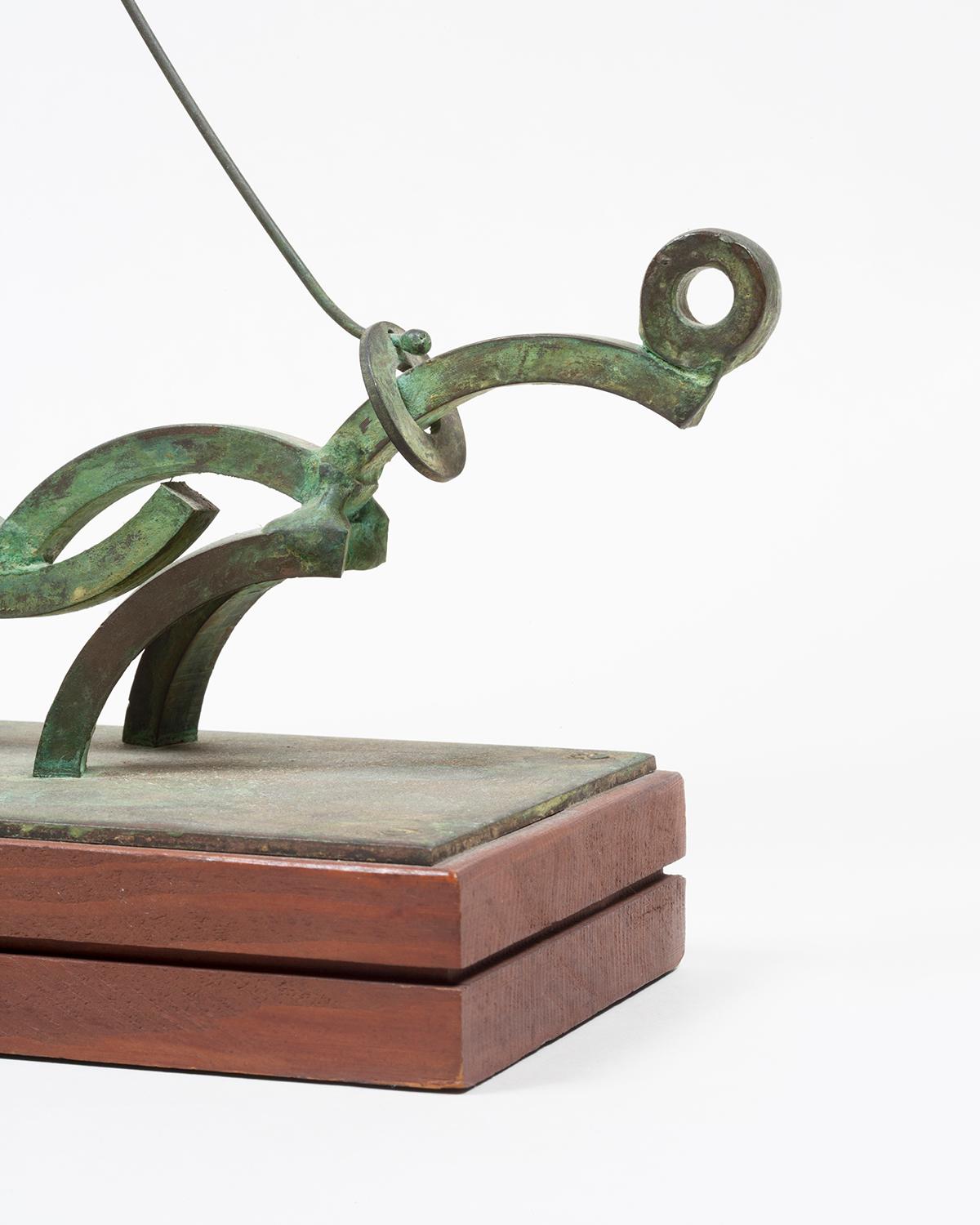 American Philip Solman Bronze Sculpture