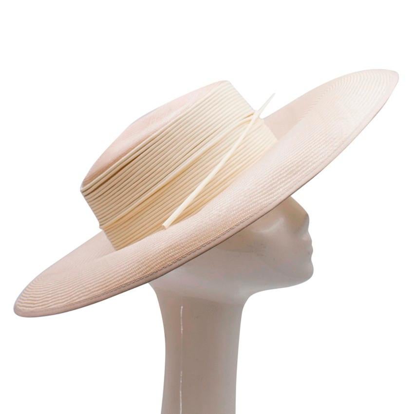 Women's Philip Somerville Nude Straw Hat