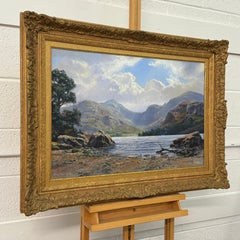 Mountain Landscape Art Painting of the English Lake District by British Artist