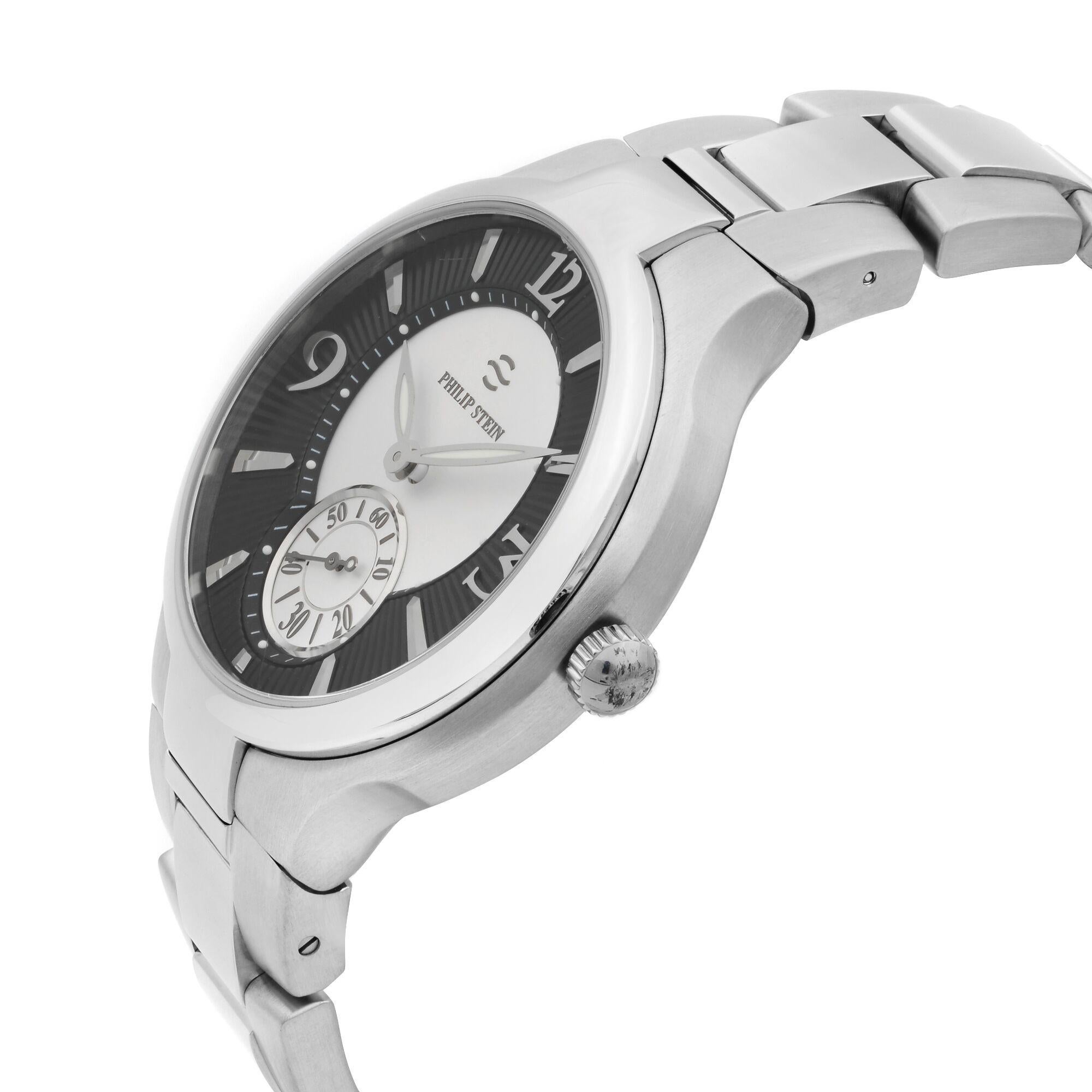 philip stein signature chronograph watch
