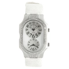 Philip Stein Stainless Steel Diamond Teslar