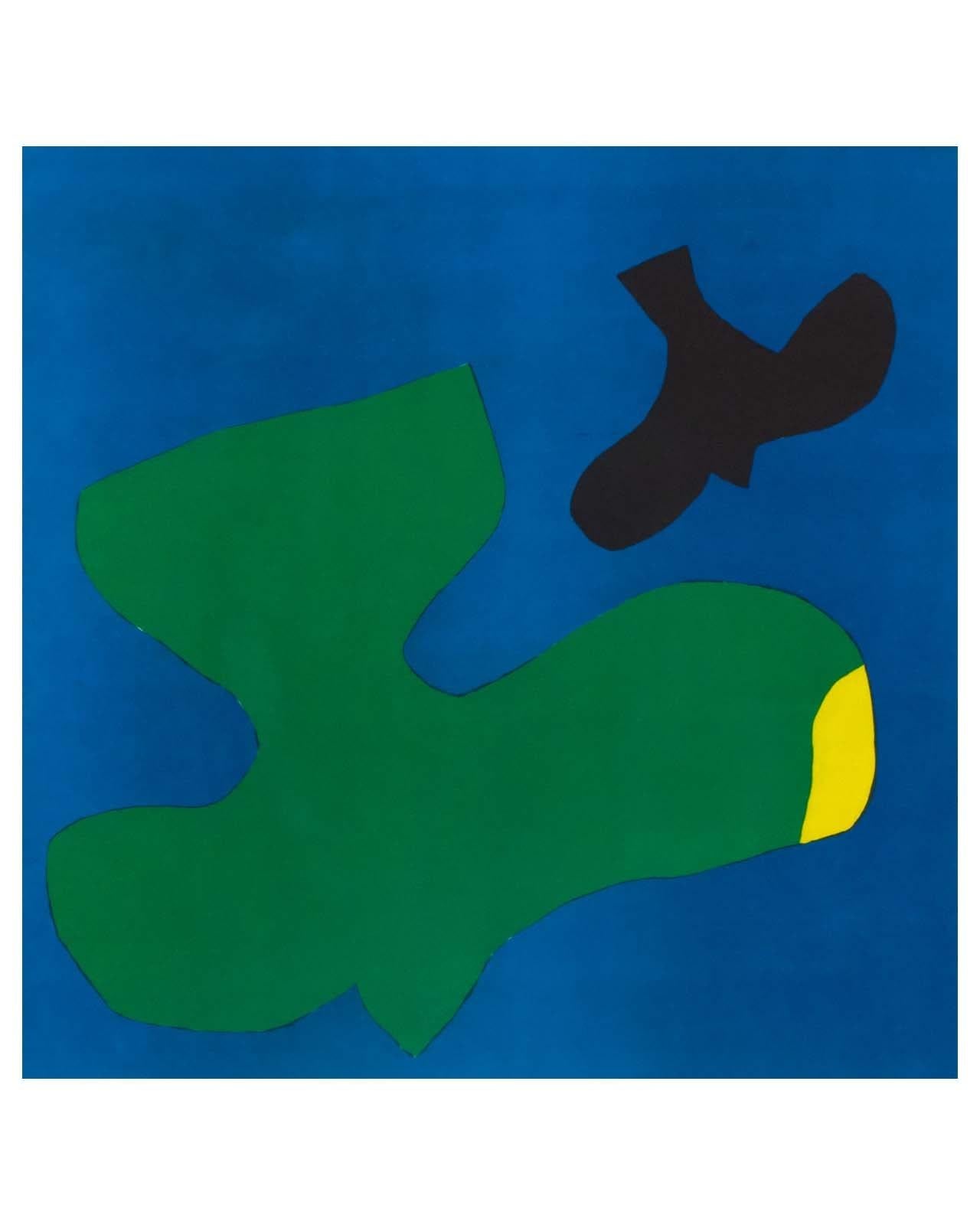1966
Farblithographie auf Velin
Ed. 233/250 
H70 x B90 cm (gerahmte Maße)