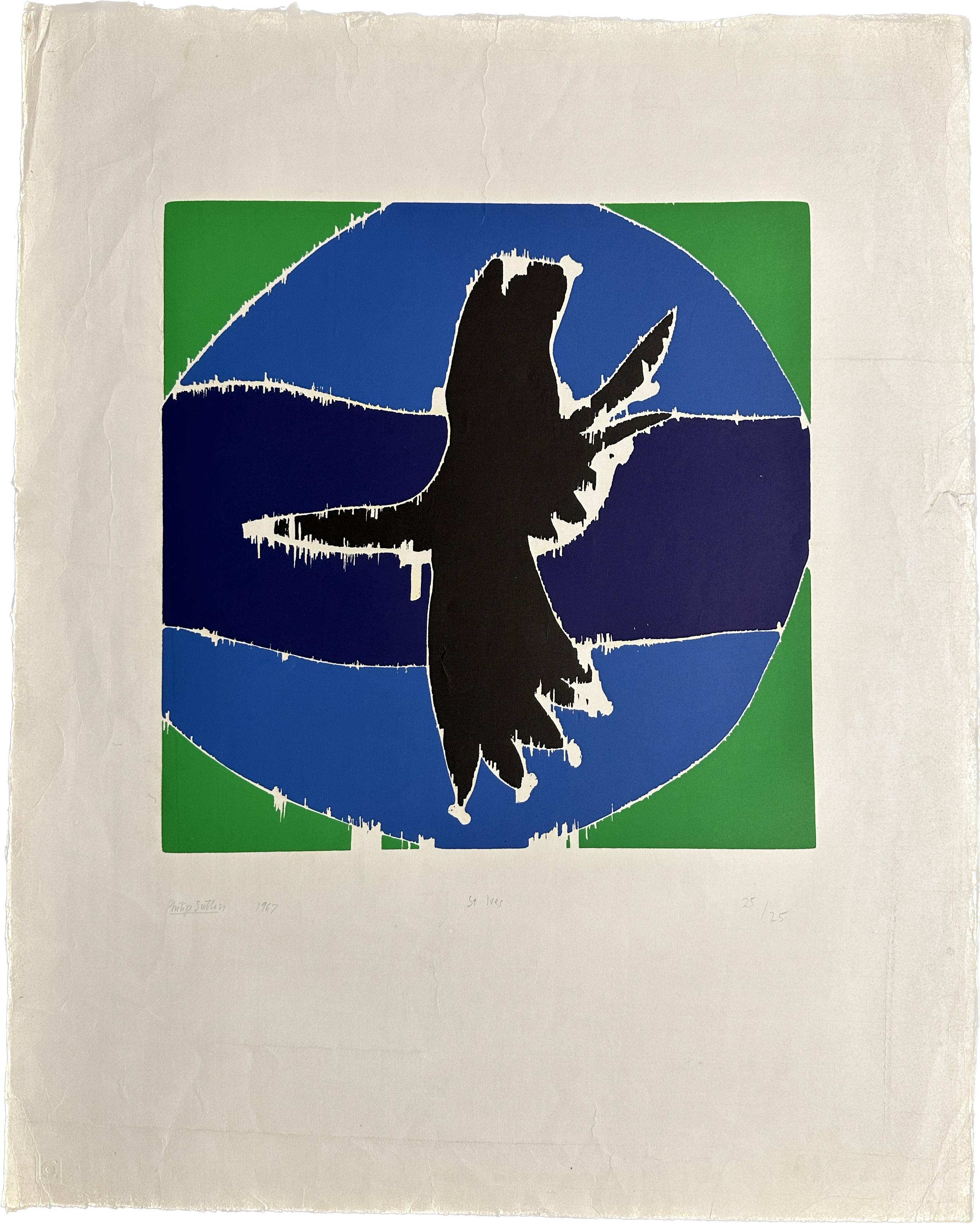 St. Ives  1967 Signierter Holzschnitt in limitierter Auflage