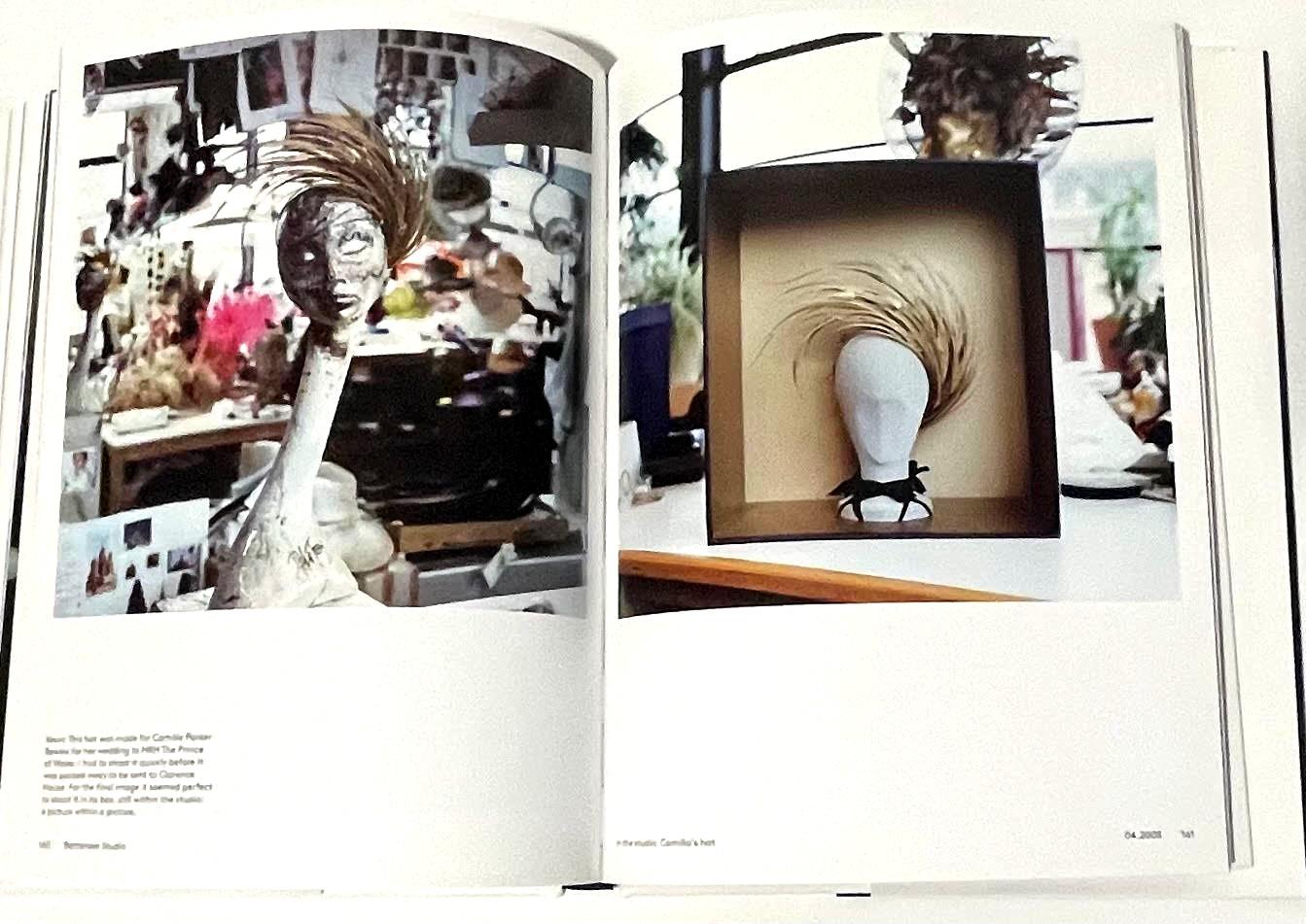 Philip Treacy hardback book, hand signed by Philip Treacy, milliner to the stars For Sale 9