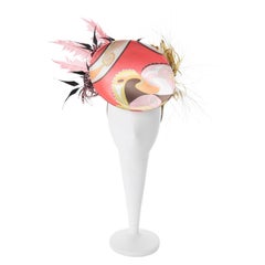 Philip Treacy für Emilo Pucci Fascinator-Hut mit Federn 2004