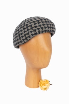 Philip Treacy houndstooth hat