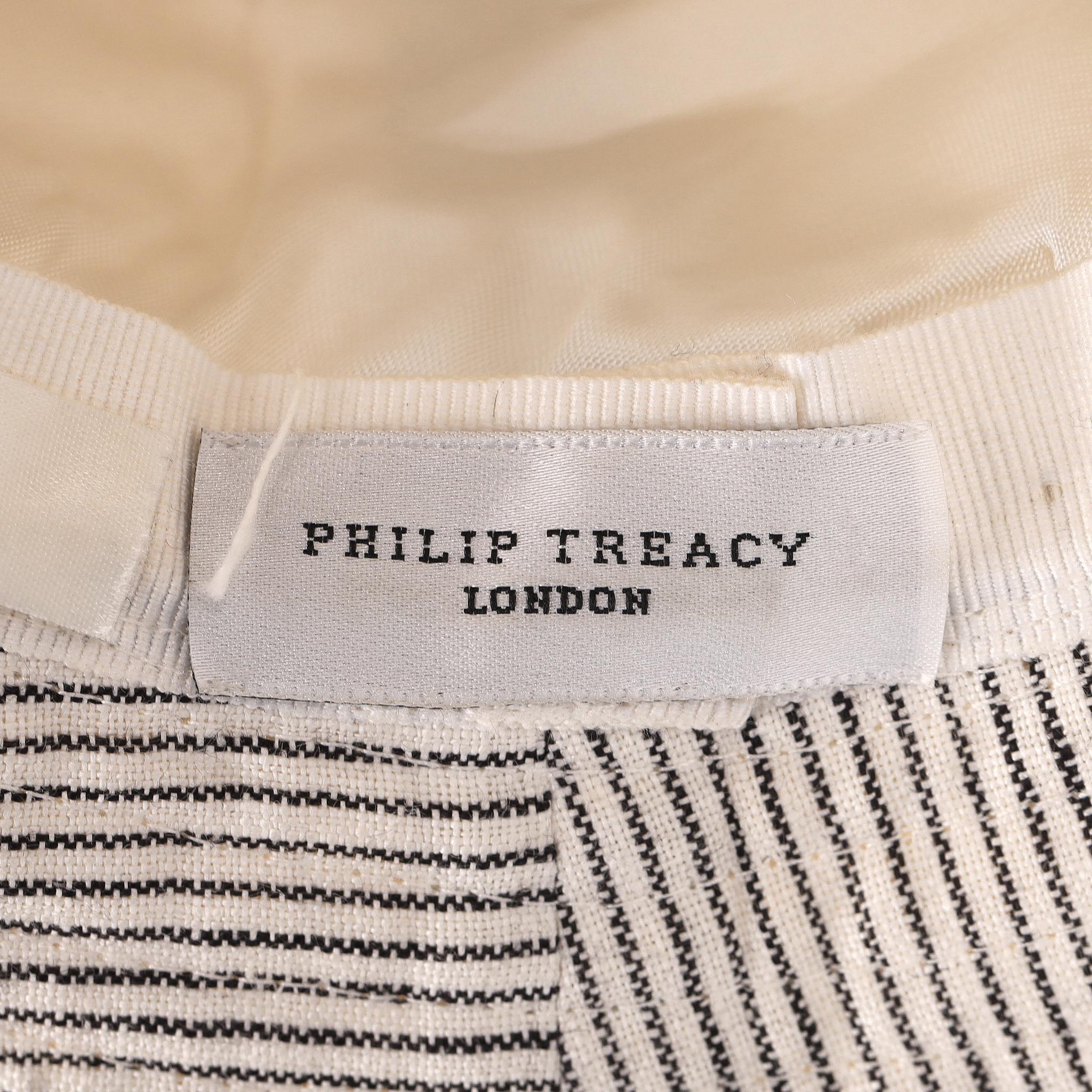 Sombrero de lino Philip Treacy en venta 4