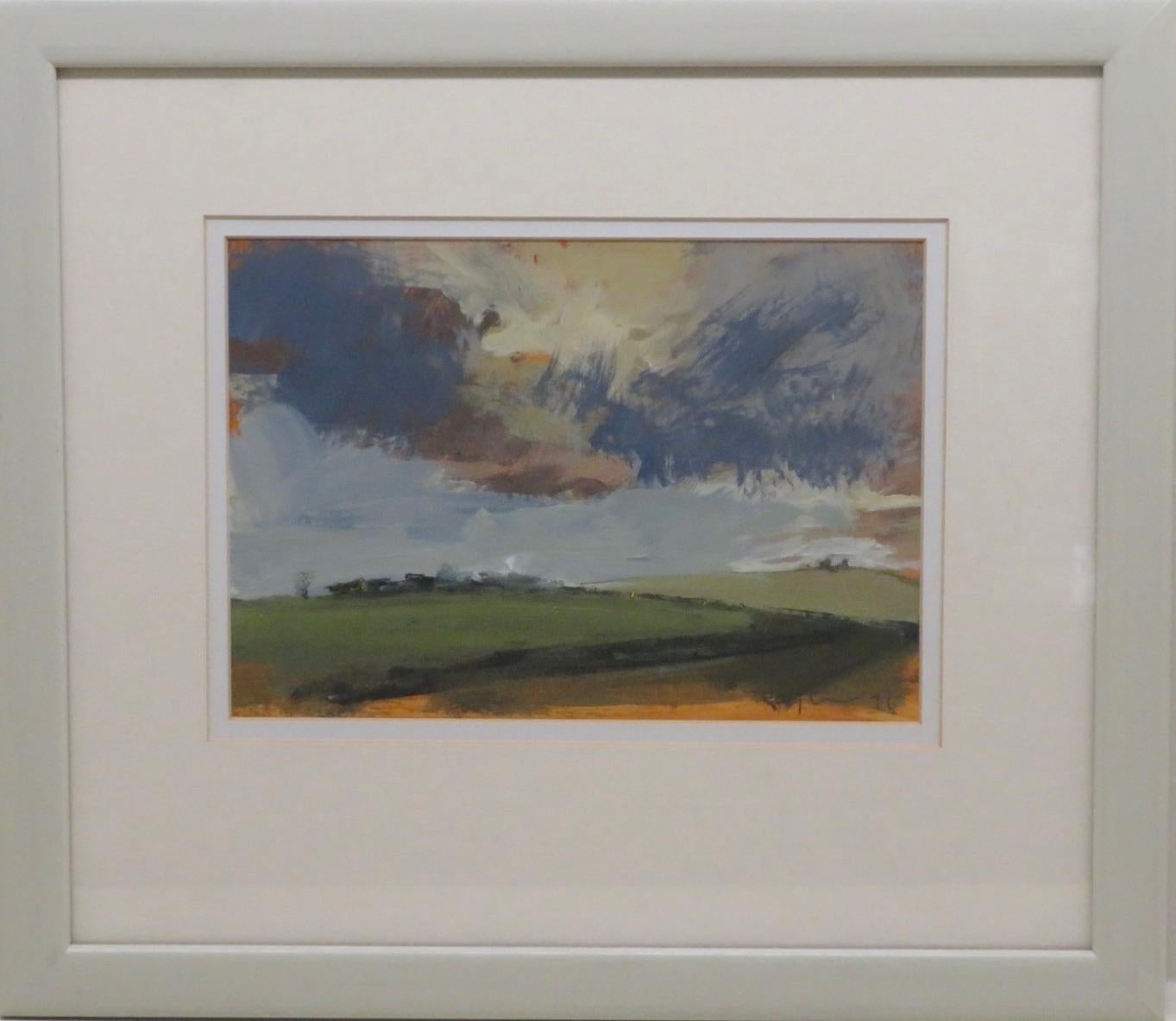 Landscape Painting Philip Tyler - PHILIP TYLER (1964-) English COLOURFUL IMPRESSIONIST 20thC Oil Painting NORFOLK
